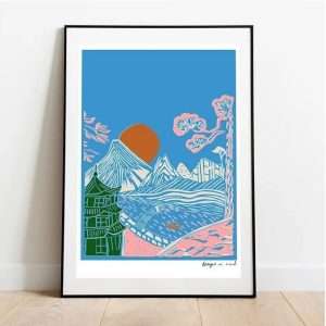 Japan Collection A3 Print - Rising Sun